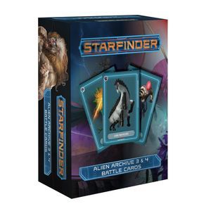 Starfinder Alien Archive 3 & 4 Battle Cards